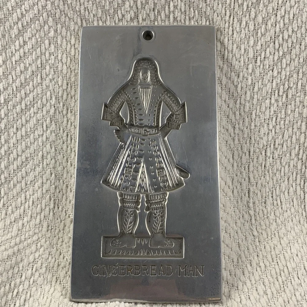 Vintage Gingerbread Man Cookie Mold Reproduction‎ Williamsburg VA CW 24-20